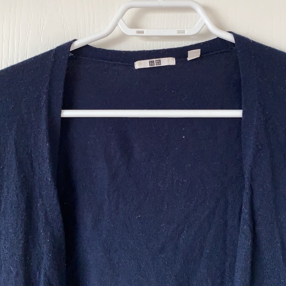 Uniqlo Women’s M Navy Blue Cardigan - Picture 2 of 3